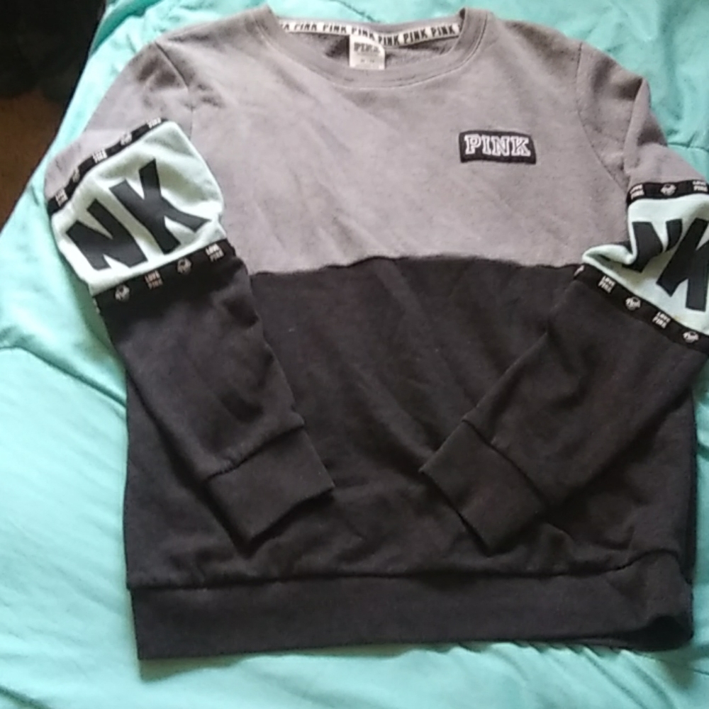 Pink crew neck